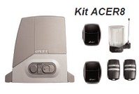 KIT W ACER 8 LIFE Pour portails jusqu'à 800 Kg